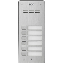 ACO FAM-P-6NPACC NT panel de superficie 6 locales