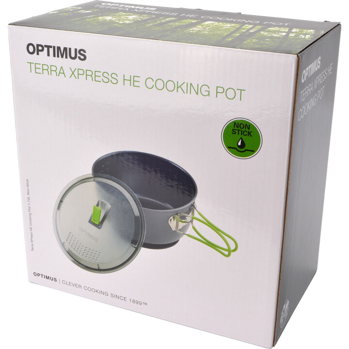 Optimus Terra Xpress HE Kochtopf antihaft grau