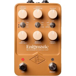 Amplificador especial Universal Audio UA UAFX Enigmatic '82 Overdrive - Efecto guitarra