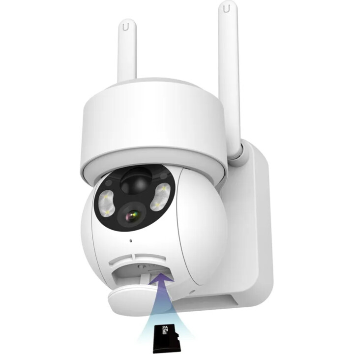 Extralink Smart Life SolarEye Pro Cámara Exterior Inalámbrica, 2.5K, Wifi, Batería 5200 mAh, IP65