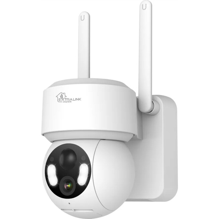 Extralink Smart Life SolarEye Pro Cámara Exterior Inalámbrica, 2.5K, Wifi, Batería 5200 mAh, IP65