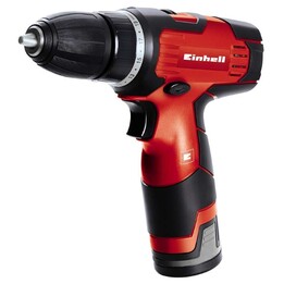 Einhell 4513660, TH-CD 12-2 Li, visseuse à chocs, légère et ergonomique, rouge