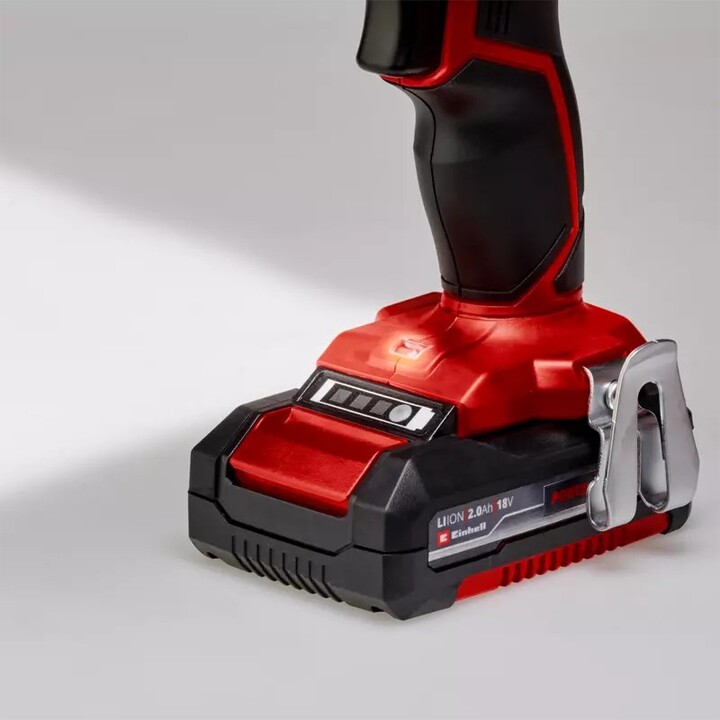 Einhell TE-CD 18/2 18750 Giri/min Senza chiave 1,45 kg Nero, Rosso