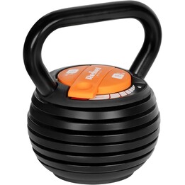 REBEL ACTIVE, Adjustable Cast Iron Kettlebell 9kg