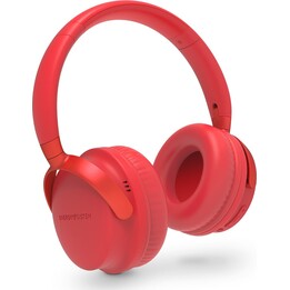 Fones de ouvido com faixa de cabeça com Bluetooth ENERGY SISTEM Estilo 3 - USB Tipo C · BT · Microfone · Vermelho