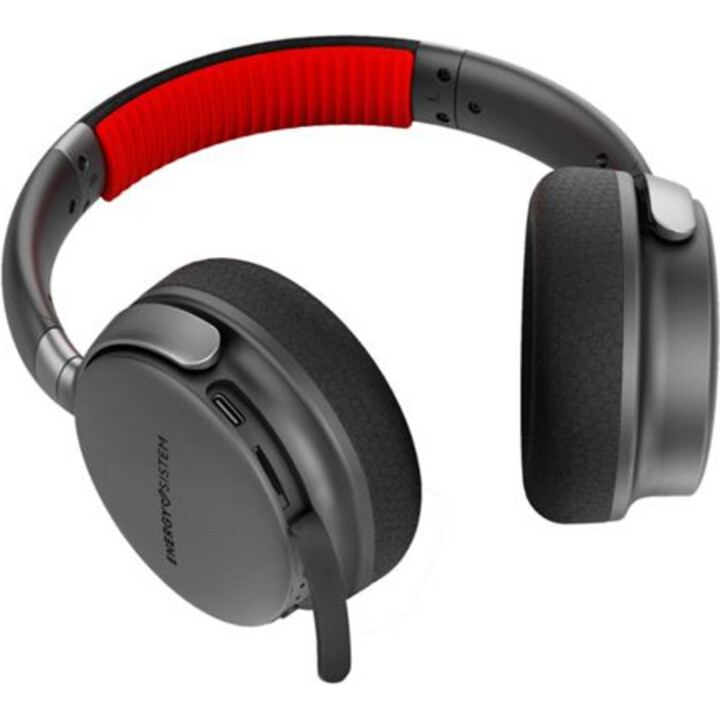 Headband Headphones with Bluetooth ENERGY SISTEM Power Sport - USB Type C · Jack 3.5mm · BT · Microphone · Black
