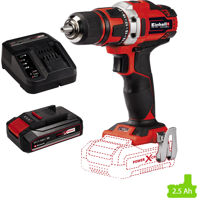 Einhell Drill Driver TE-CD18/40 Li 18V 2.5Ah