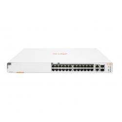 Aruba Instant On 1960 24G 20p Class4 4p Class6 PoE 2XGT 2SFP+ 370W Gestionado L2+ Gigabit Ethernet (10/100/1000) Energía sobre E