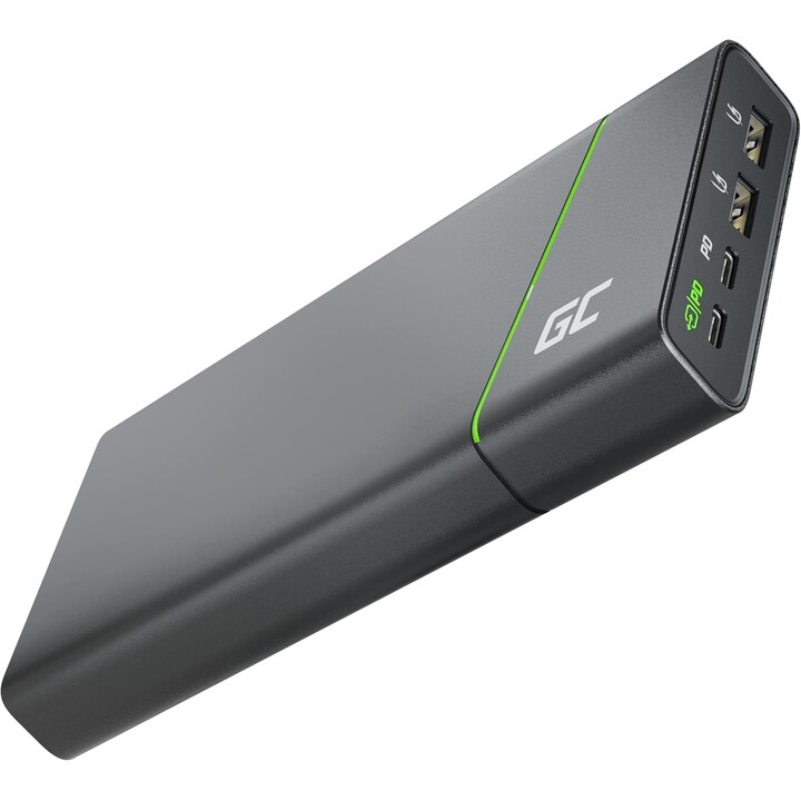Green Cell PowerPlay Ultra batería externa Ión de litio 26800 mAh Grafito