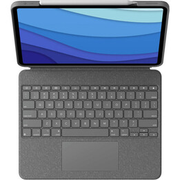 Logitech Combo Touch teclado y funda tipo folio con trackpad oxford gris