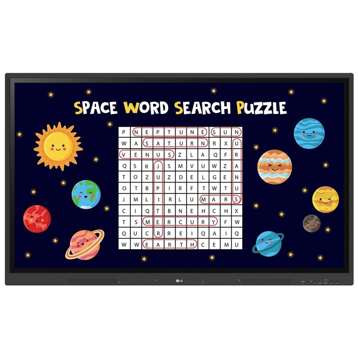 Tela sensível ao toque de sinalização inteligente LG CreateBoard 86TR3DK-BY 218 cm 86 polegadas