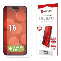 Vidro temperado DISPLEX 2D/Transparente (10H) para Apple iPhone 16