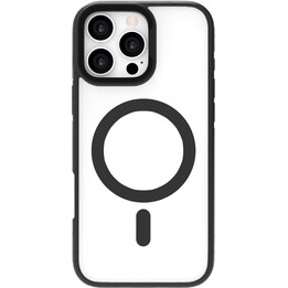 Coque avec Support Magnétique eSTUFF pour iPhone 16 Pro Max INFINITE HELSINKI - Noir