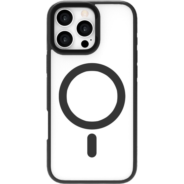 Coque avec Support Magnétique eSTUFF pour iPhone 16 Pro Max INFINITE HELSINKI - Noir
