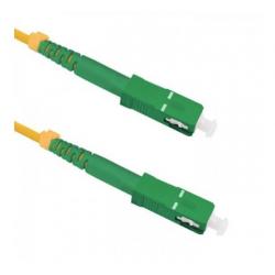 Qoltec 54281 cable de fibra optica 1 m SC Verde, Amarillo