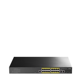 Cudy GS2018PS2 Gestionado L2 Gigabit Ethernet (10/100/1000) Energía sobre Ethernet (PoE) 1U Negro