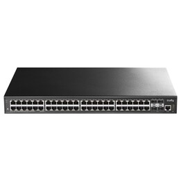 Cudy GS5048S4 Managed switch L3 Gigabit Ethernet (10/100/1000) Black