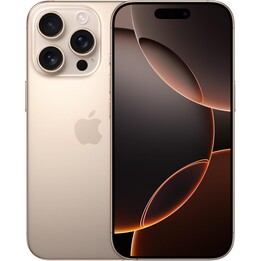 Apple iPhone 16 Pro Max 1TB, 5G Mobile phone with Camera Control, 4K 120fps, Dolby Vision, Desert Titanium