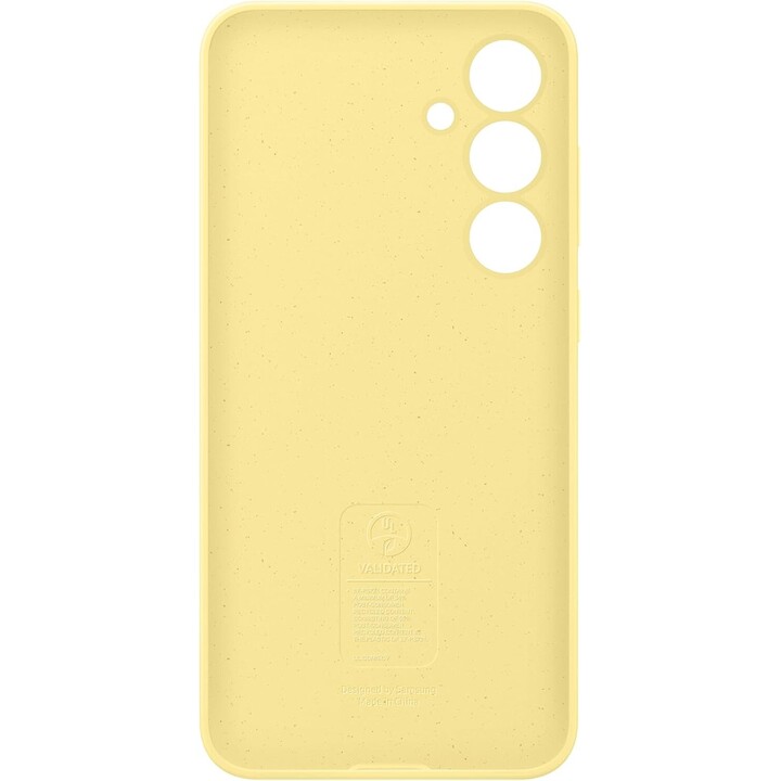 Capa de silicone Samsung S721 S24 FE amarela EF-PS721CY