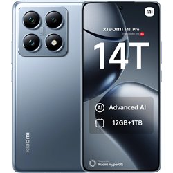 Xiaomi 14T Pro 5G, 12GB 1TB, Smartphone with 6.67 AI display, Dual Sim, Blue