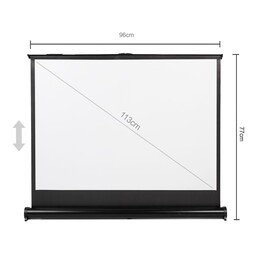 Schermo di proiezione portatile compatto da tavolo Maclean MC-961 da 45" 4:3