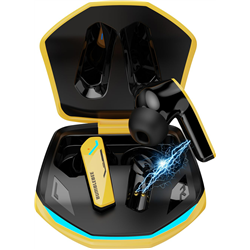 TWS Transformers TF-T10 Bluetooth Jaune - Ecouteurs sans fil