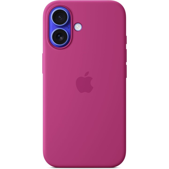 Funda de Silicona Apple iPhone 16 con MagSafe - Fucsia
