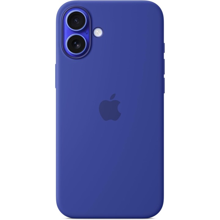 Coque en silicone Apple iPhone 16 Plus avec MagSafe - Outremer