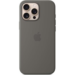 Apple iPhone 16 Pro Max Silicone Case with MagSafe - Stone Grey