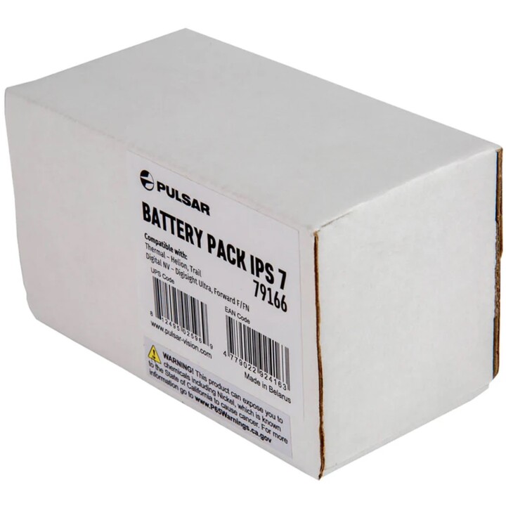 Pulsar IPS7, Batterie 3,7 V