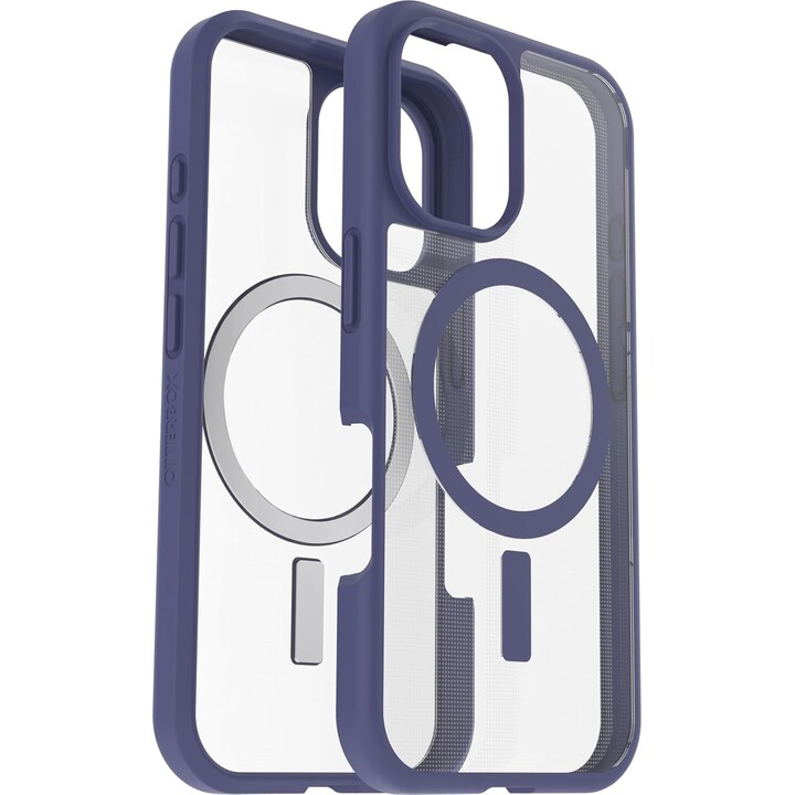 Custodia OtterBox Prefix Series per iPhone 16, Magsafe, antiurto, anticaduta, viola