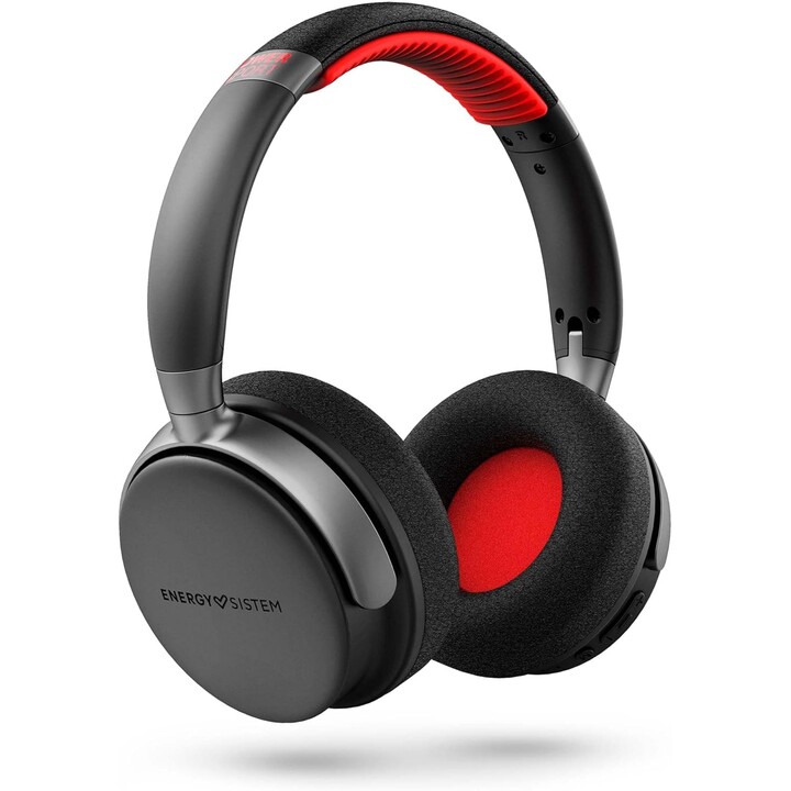 Headband Headphones with Bluetooth ENERGY SISTEM Power Sport - USB Type C · Jack 3.5mm · BT · Microphone · Black