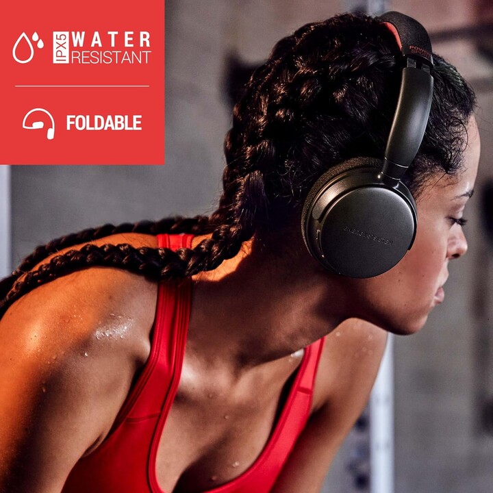 Headband Headphones with Bluetooth ENERGY SISTEM Power Sport - USB Type C · Jack 3.5mm · BT · Microphone · Black