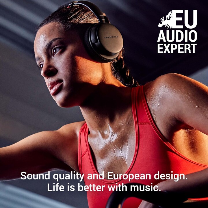 Headband Headphones with Bluetooth ENERGY SISTEM Power Sport - USB Type C · Jack 3.5mm · BT · Microphone · Black