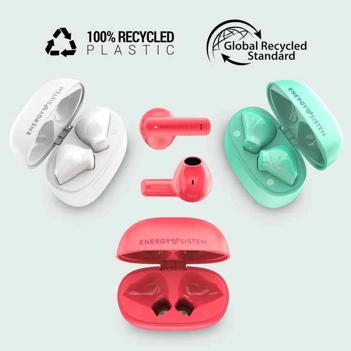 Energy Sistem Auricular intra-auricular + microfone streetmusic tws bluetooth mint