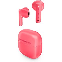 Energy Sistem Auricular in-ear + micrófono streetmusic tws bluetooth coral
