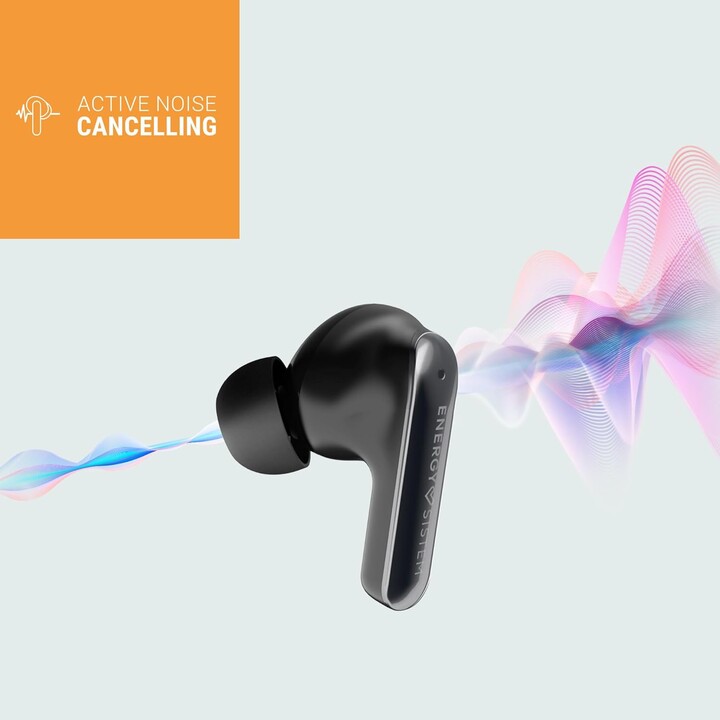 Energy Sistem Auricular intra-auricular + microfone serenity anc tws bluetooth preto