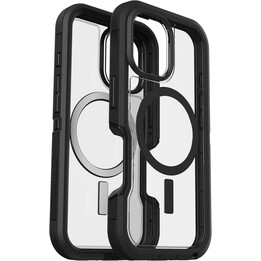 OtterBox Defender XT Transparente Apple iPhone 16 Dark Side - transparente/preto