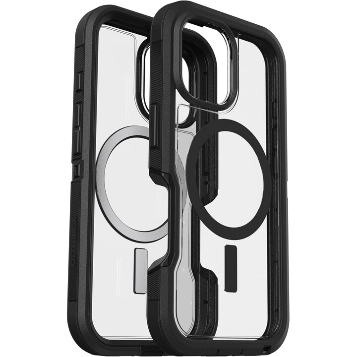 OtterBox Defender XT Clear Apple iPhone 16 Dark Side - clear/black