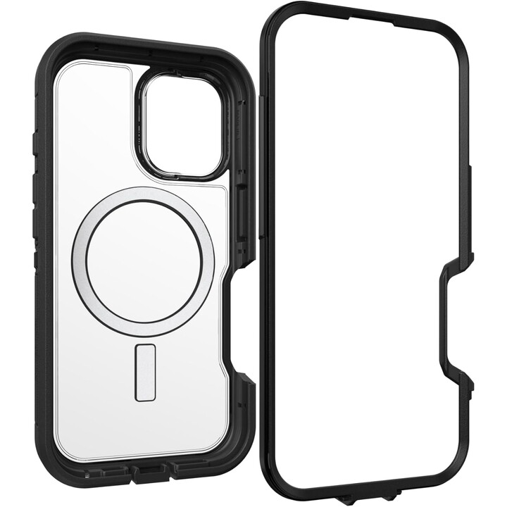 OtterBox Defender XT Clear Apple iPhone 16 Dark Side - transparent/noir