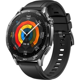Huawei Watch GT 5 46 mm Fluorélastomère Noir