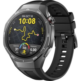 HUAWEI Watch GT5 Pro, écran 1,43, montre de sport de niveau professionnel, suivi de santé, ECG, 46 mm, noir