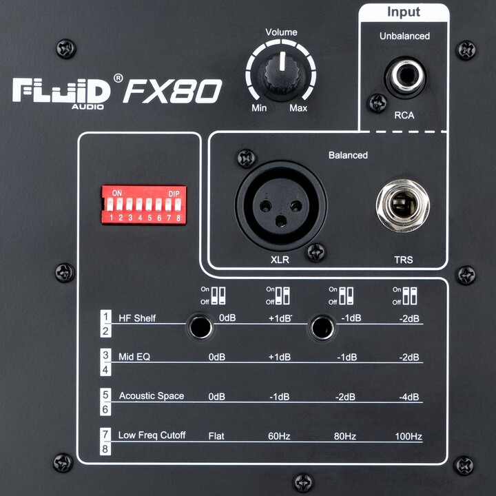 Fluid Audio FX80 V2 - Monitor da studio attivo