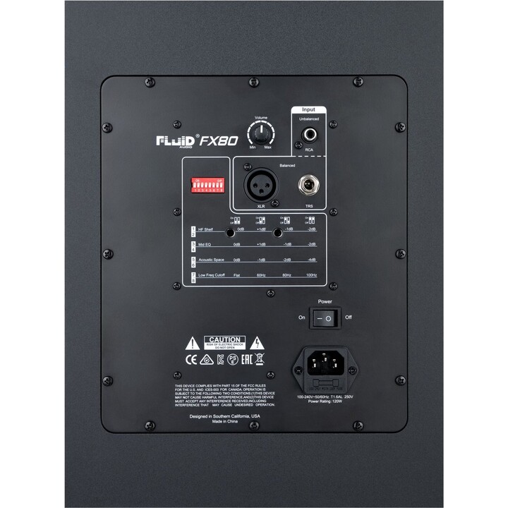 Fluid Audio FX80 V2 – Aktiver Studiomonitor