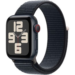 Apple Watch SE 2024 GPS Cellular 40 mm Caja de aluminio medianoche con correa deportiva Midnight