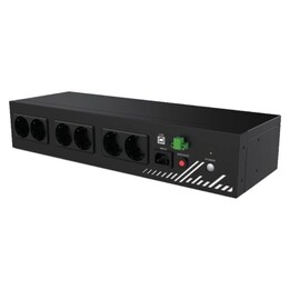 Unité de distribution d alimentation Phasak COMPACT 800 VA/ 9A/ 8x Schuko/ Format Rack 2U