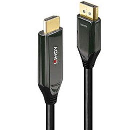 Cabo adaptador DisplayPort ativo para HDMI 4K120Hz, 1m