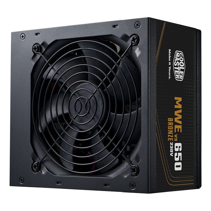 Cooler Master MWE Bronze 650 V3 230V unité d'alimentation d'énergie 650 W 24-pin ATX ATX Noir