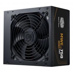 Cooler Master MWE Bronze 750 V3 230V unidad de fuente de alimentación 750 W 24-pin ATX ATX Negro