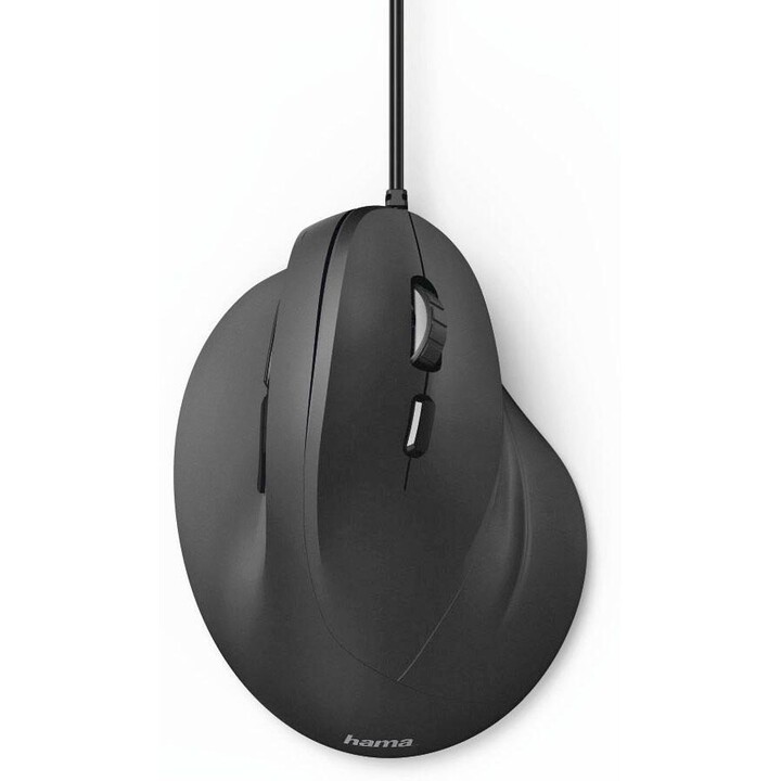 Hama EMC-500 souris ergonomique filaire noir